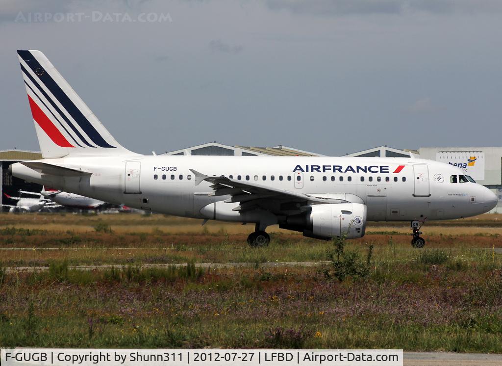 F-GUGB, 2003 Airbus A318-111 C/N 2059, Taxiing holding point rwy 23 for departure