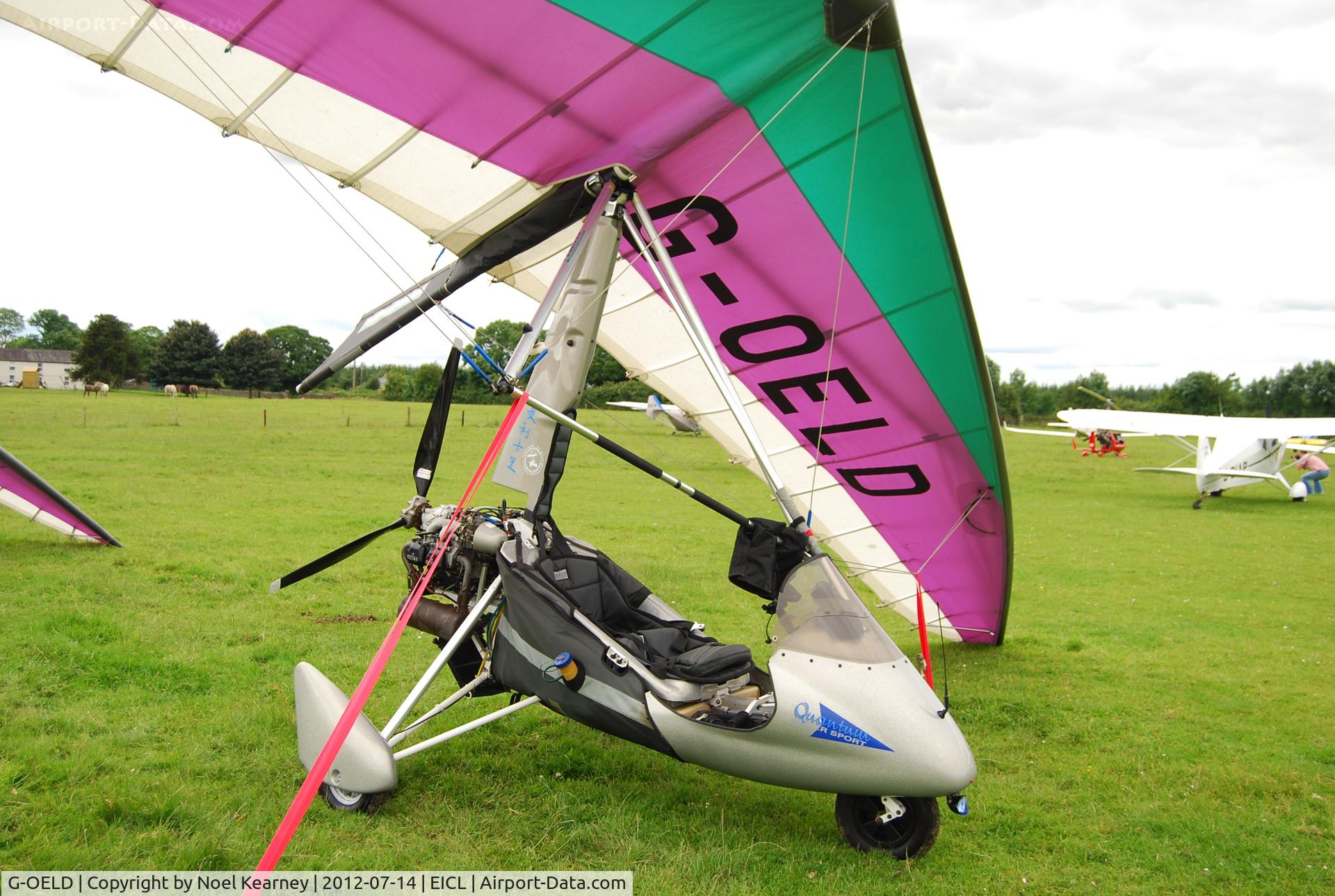 G-OELD, 2000 Pegasus Quantum 15-912 C/N 7765, Photographed at the Clonbullogue fly-in July 2012