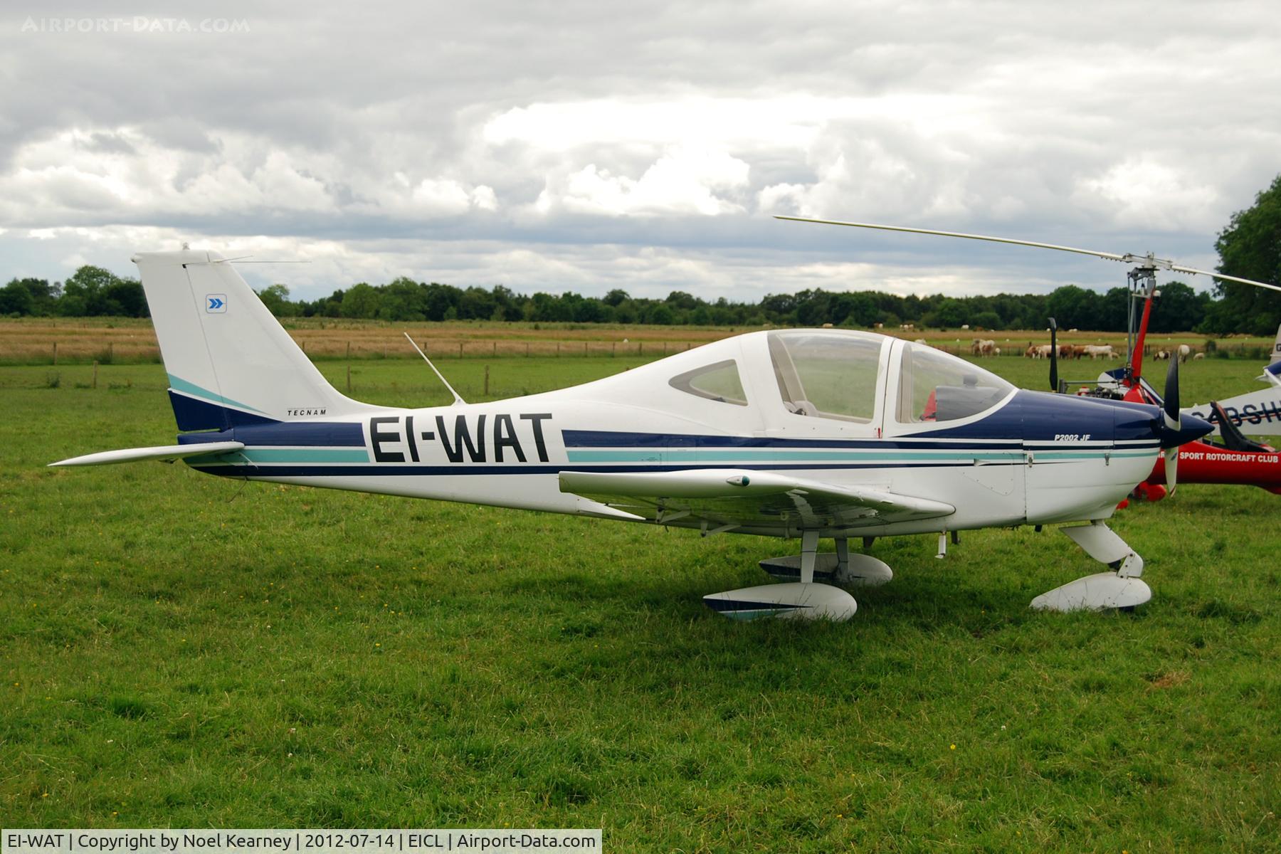 EI-WAT, 2008 Tecnam P-2002JF Sierra C/N 086, Photographed at the Clonbullogue Fly-in 2012