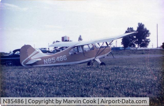 N85486, 1946 Aeronca 7AC C/N 7AC-4226, Photograph from the 1960s Minnesota/Wisconsin