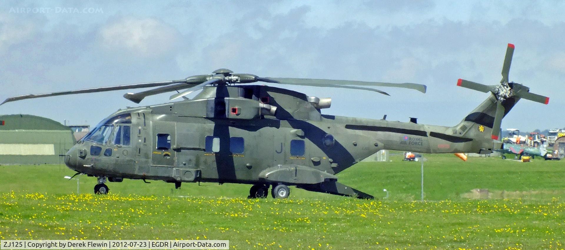 ZJ125, AgustaWestland Merlin HC.3 C/N 50137/RAF09, Awaiting flight test following it's 600hr service.