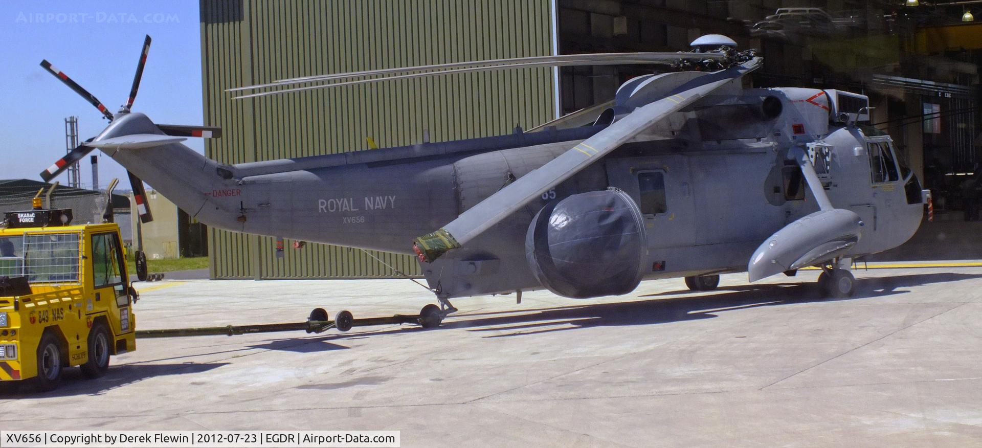 XV656, 1969 Westland Sea King ASaC.7 C/N WA644, 849 NAS, RNAS Culdrose.
