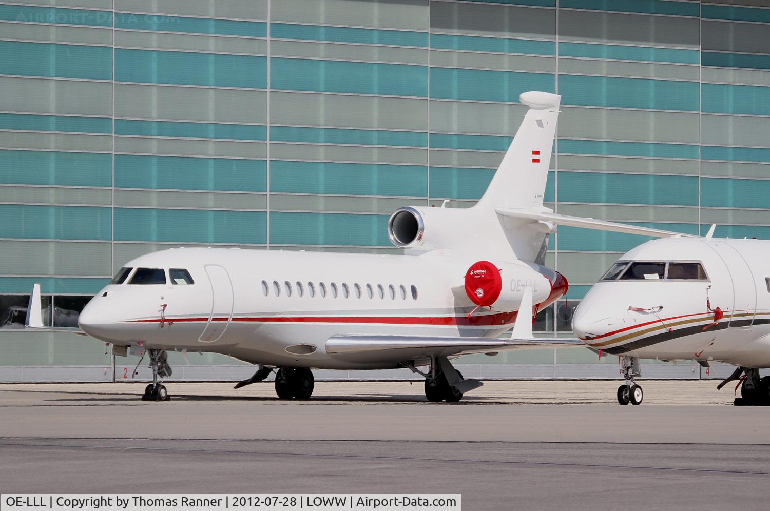 OE-LLL, 2009 Dassault Falcon 7X C/N 55, International Jet Mangenment Falcon 7X