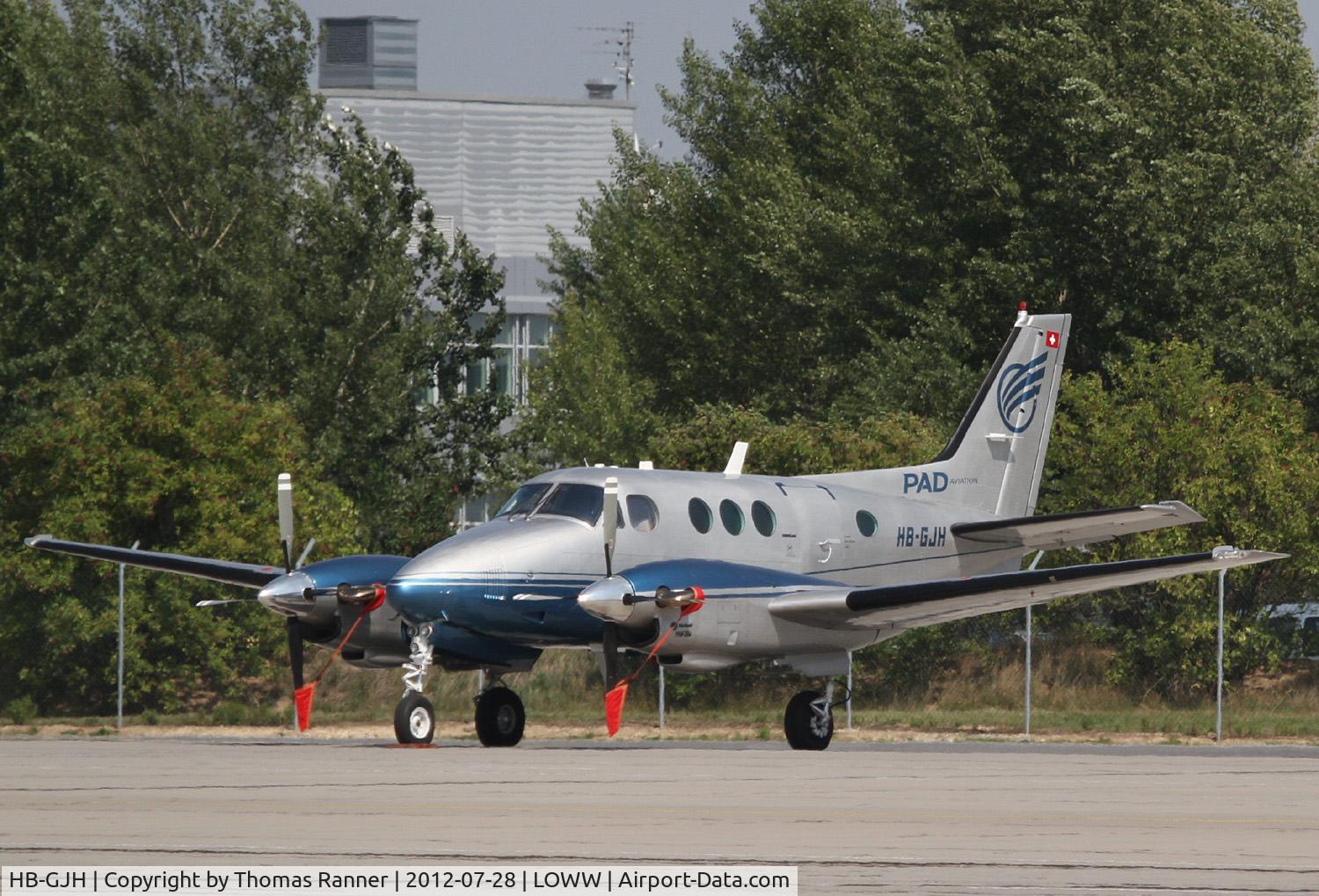 HB-GJH, 1981 Beech C90 King Air C/N LJ-972, PAD Aviation Beech King Air