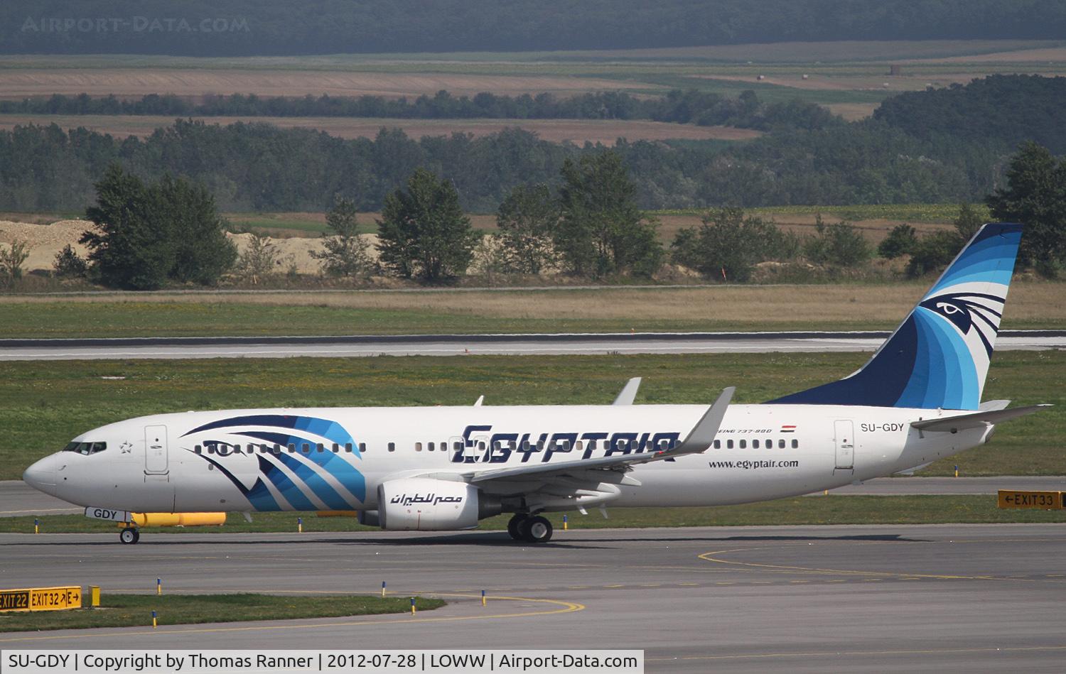 SU-GDY, 2010 Boeing 737-866 C/N 40758, Egyptair Boeing 737