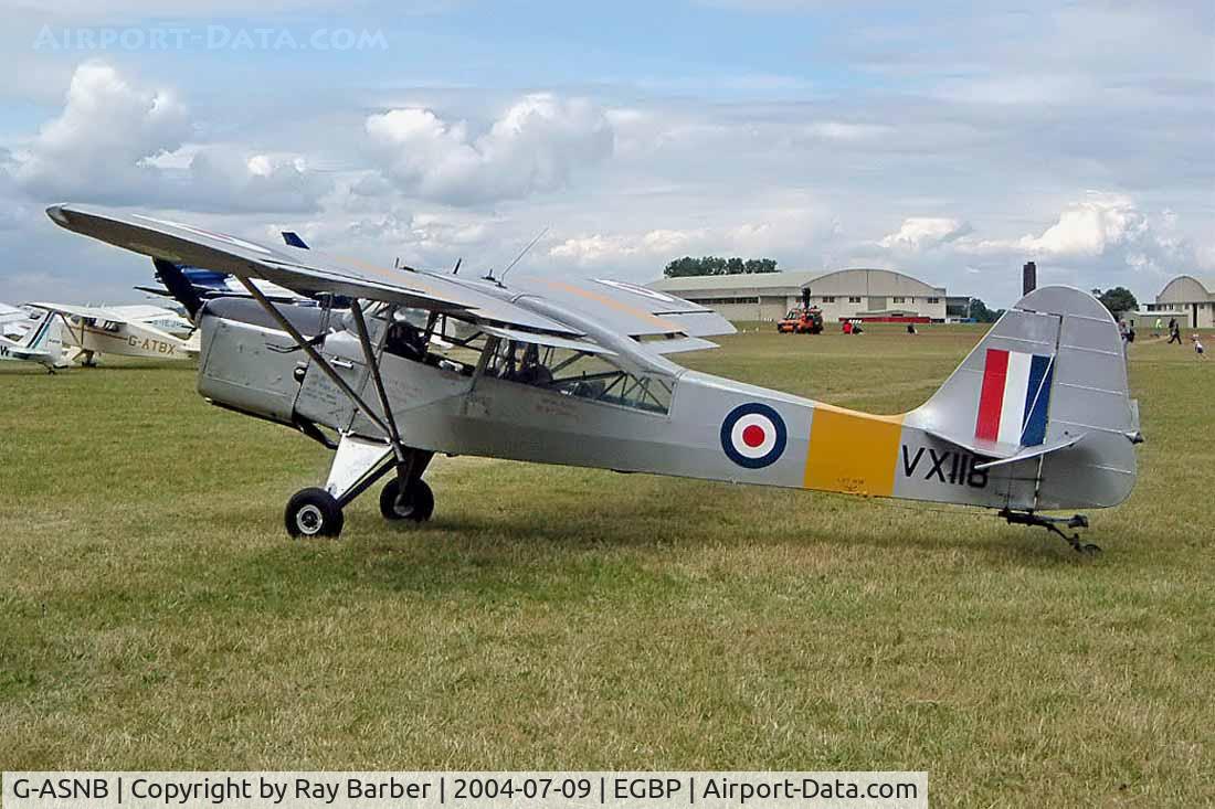 G-ASNB, 1945 Auster 6A Tugmaster C/N 3725, Seen here.