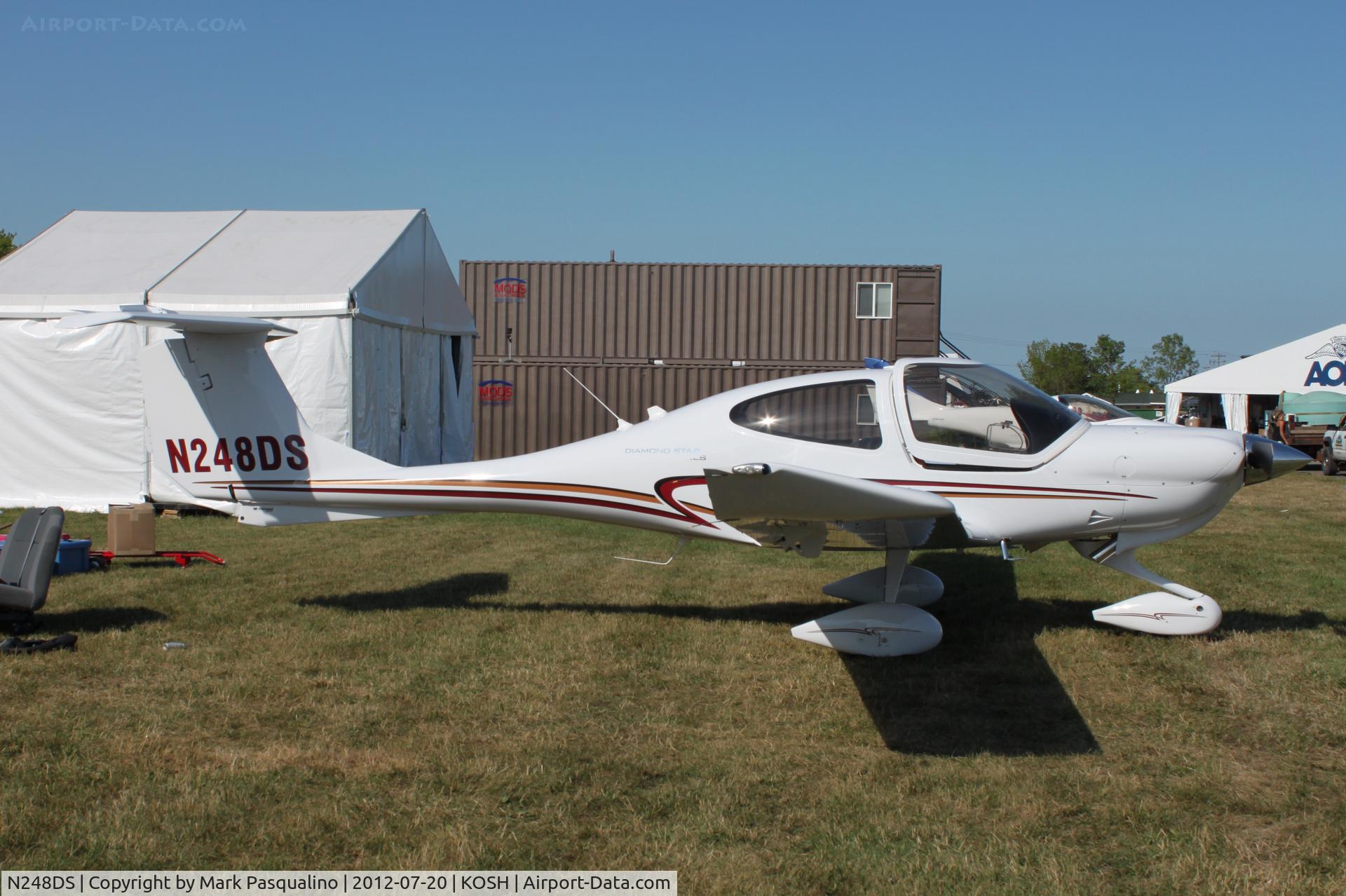 N248DS, 2002 Diamond DA-40 Diamond Star C/N 40.248, Diamond DA 40