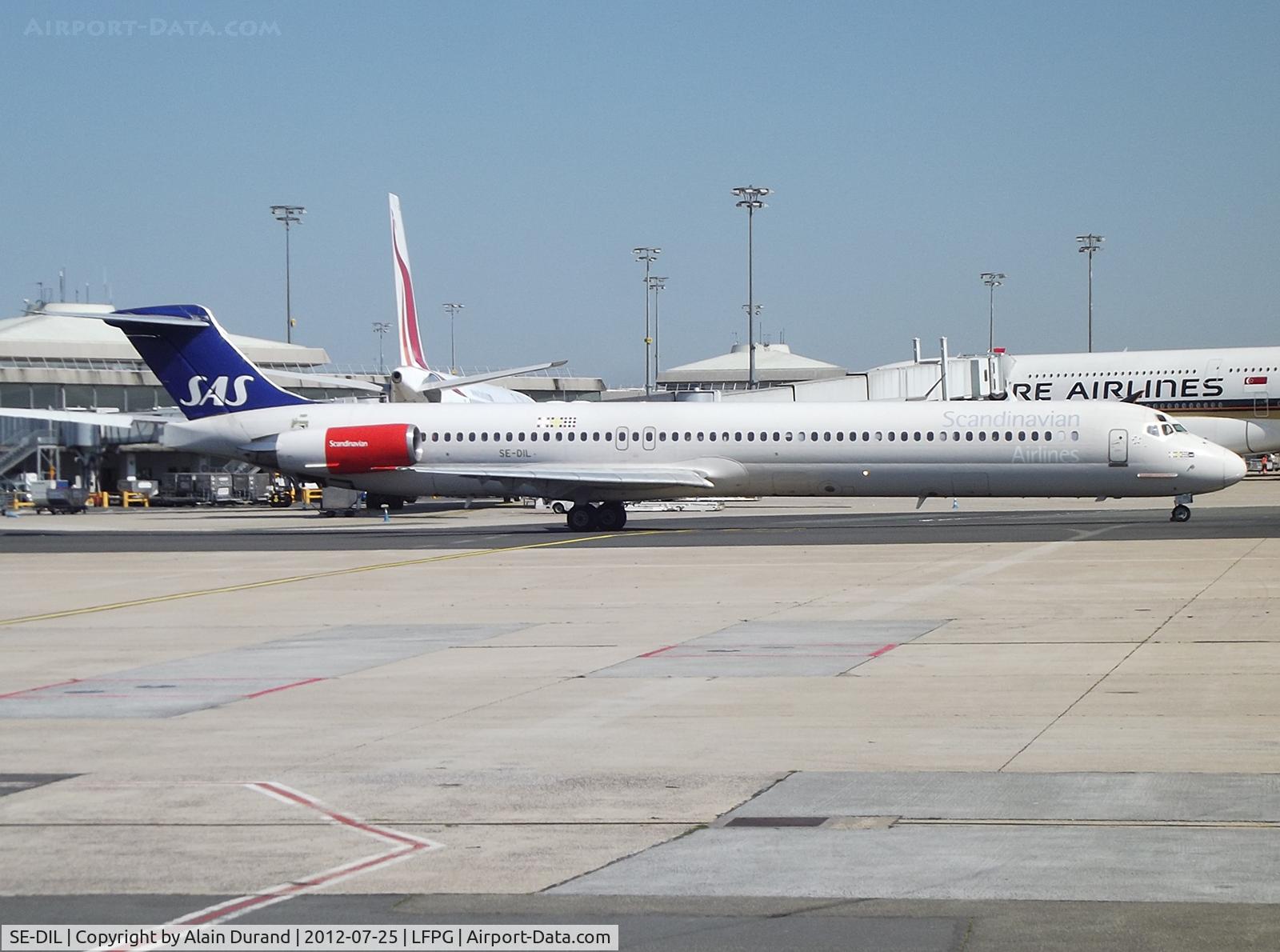 SE-DIL, 1989 McDonnell Douglas MD-82 (DC-9-82) C/N 49913, Delivered new in 1989, C/N 1665 is an old warrior who doesn't intend stepping back from the front.