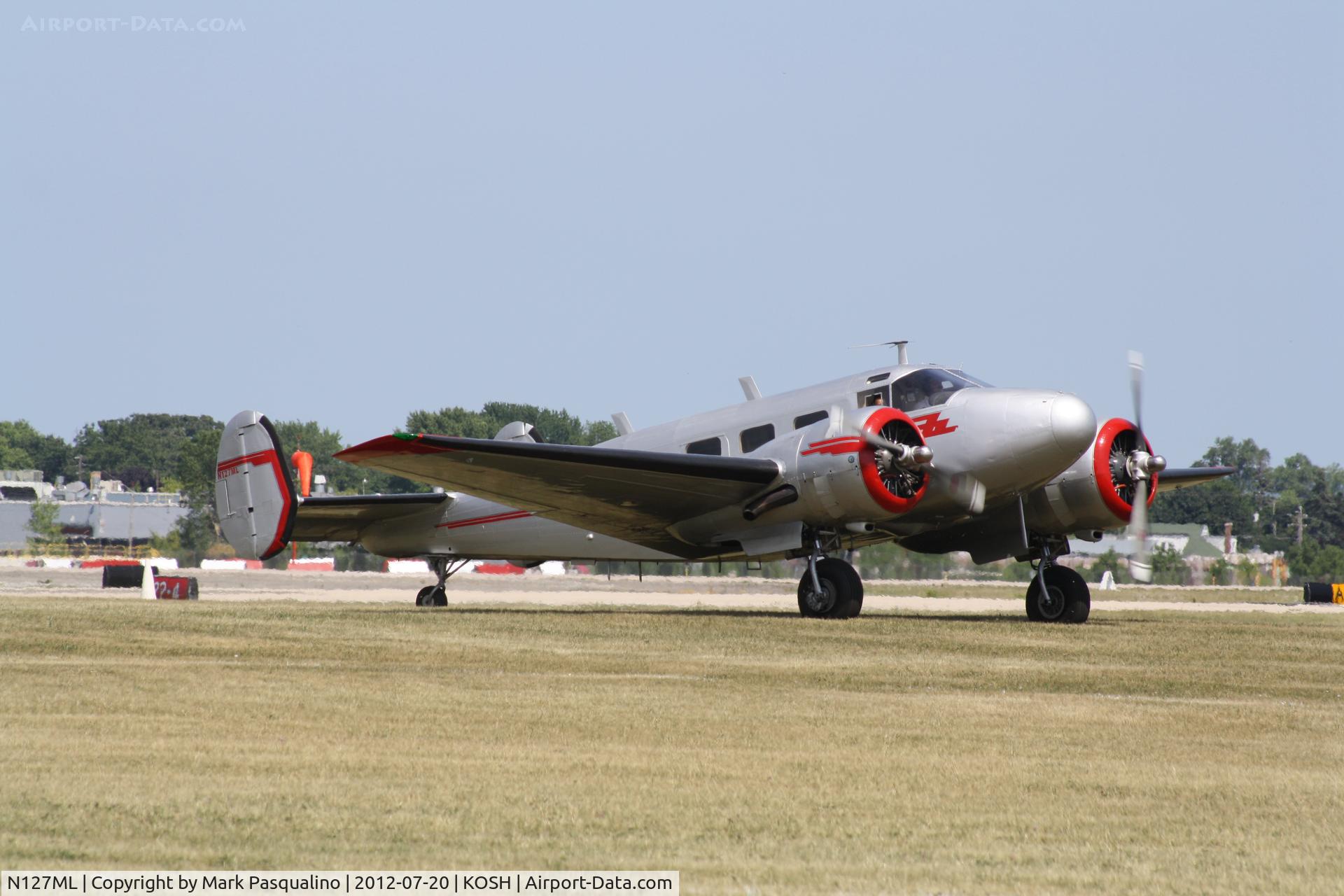 N127ML, 1946 Beech D18S C/N A-212, Beech D18S