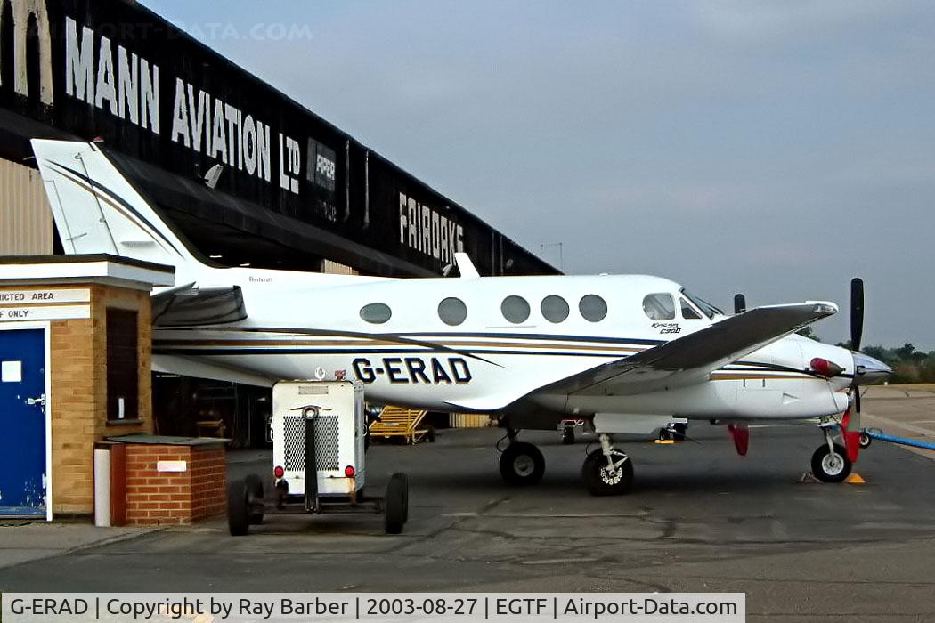 G-ERAD, 1999 Beech C90A King Air C/N LJ-1565, Seen here.