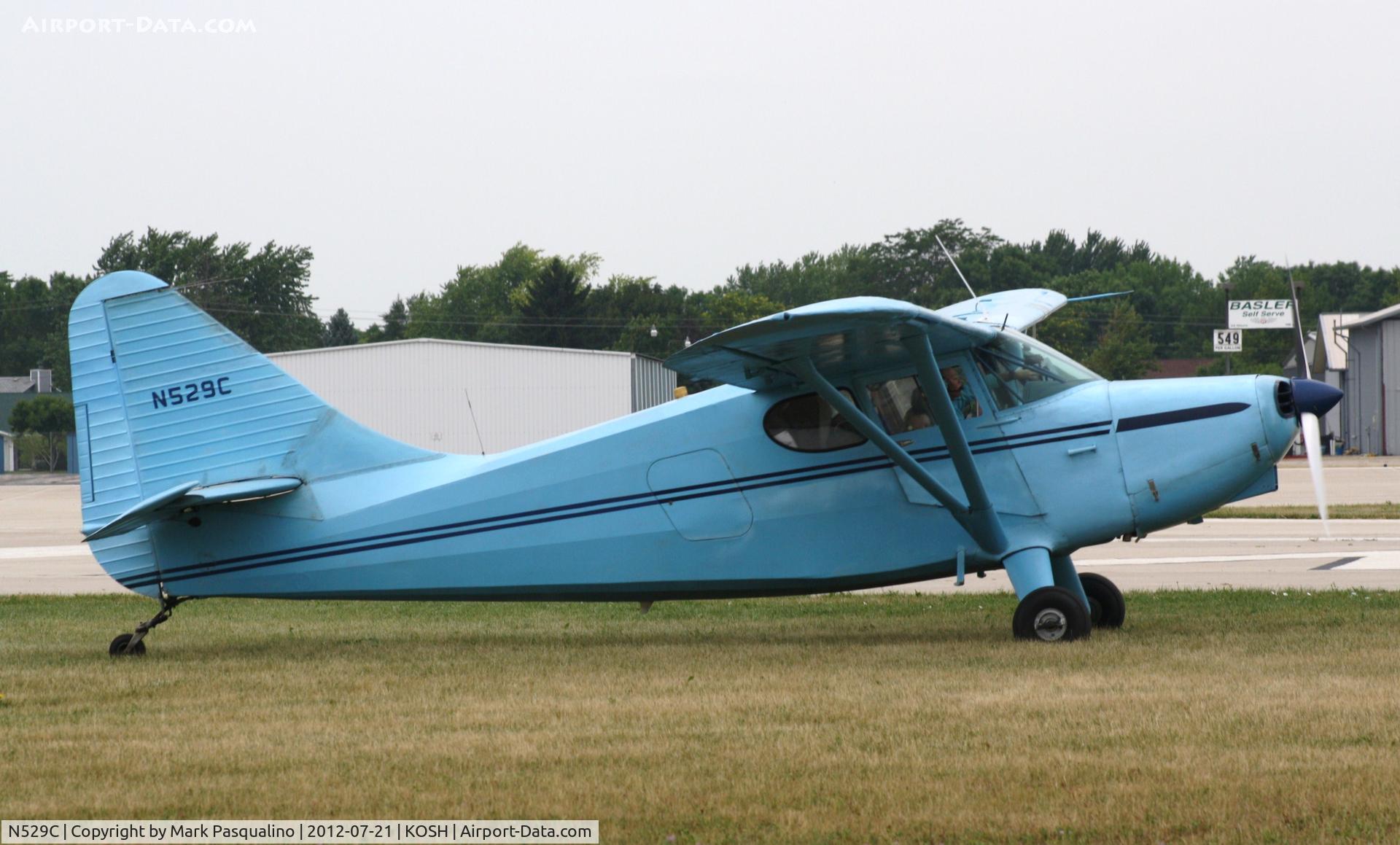 N529C, 1947 Stinson 108-3 Voyager C/N 108-3529, Stinson 108-3