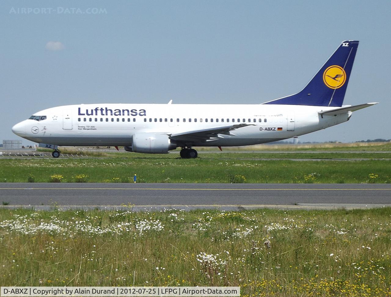 D-ABXZ, 1990 Boeing 737-330 C/N 24564, Named 