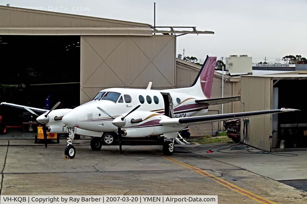 VH-KQB, 1993 Beech C90A King Air King Air C/N LJ-1350, Seen here.