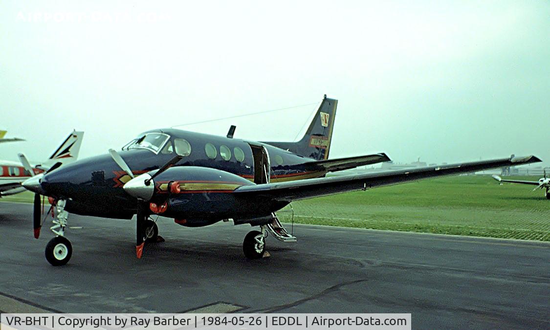 VR-BHT, 1968 Beech B90 King Air C/N LJ-352, Taken from a slide