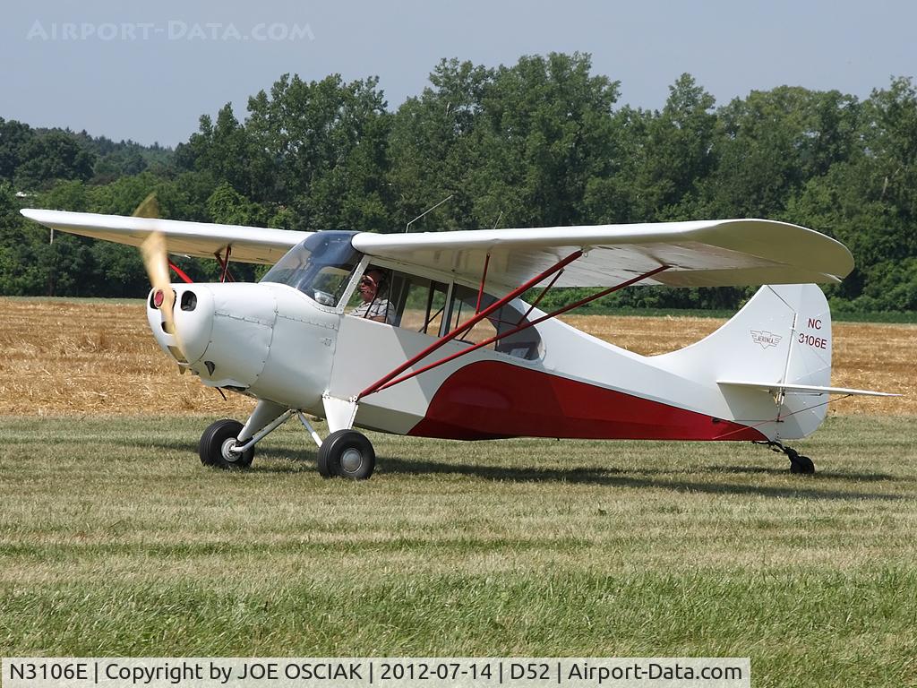 N3106E, 1946 Aeronca 7CCM C/N 7AC-6705, at Geneseo