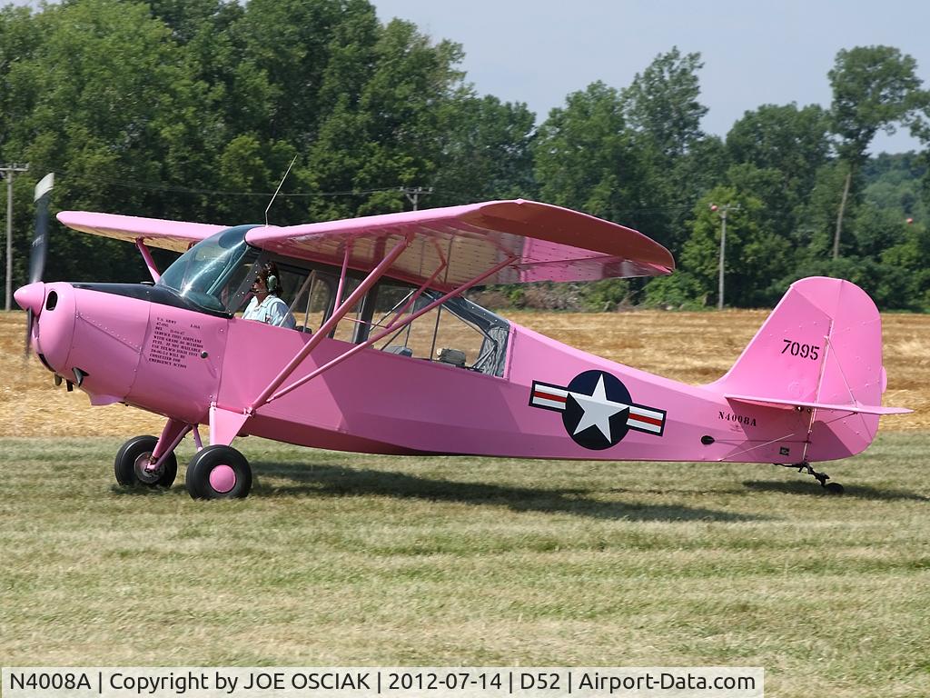 N4008A, 1947 Aeronca 7BCM C/N 47-1095, at Geneseo