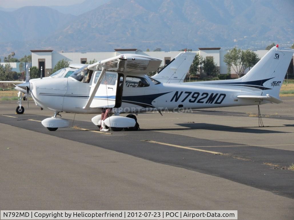 N792MD, 2004 Cessna 172S C/N 172S9750, Parked in transient parking