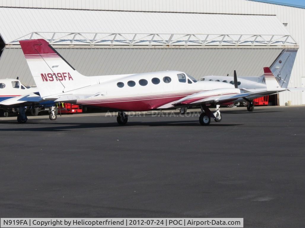N919FA, 1980 Cessna 414A Chancellor C/N 414A0628, Parked at Howard Aviation