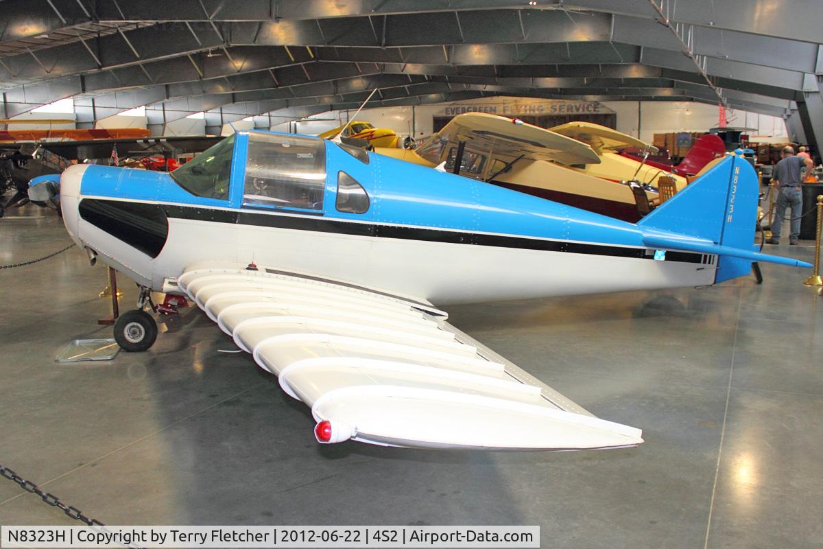 N8323H, 1948 Emigh Trojan A-2 C/N 26, At Western Antique Aeroplane & Automobile Museum in Hood River , Oregon