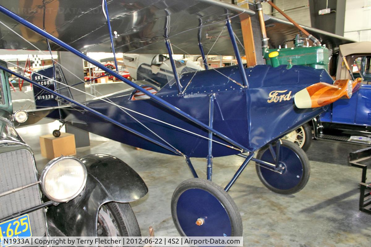 N1933A, Pietenpol Sky Scout C/N 007, At Western Antique Aeroplane & Automobile Museum in Hood River , Oregon
