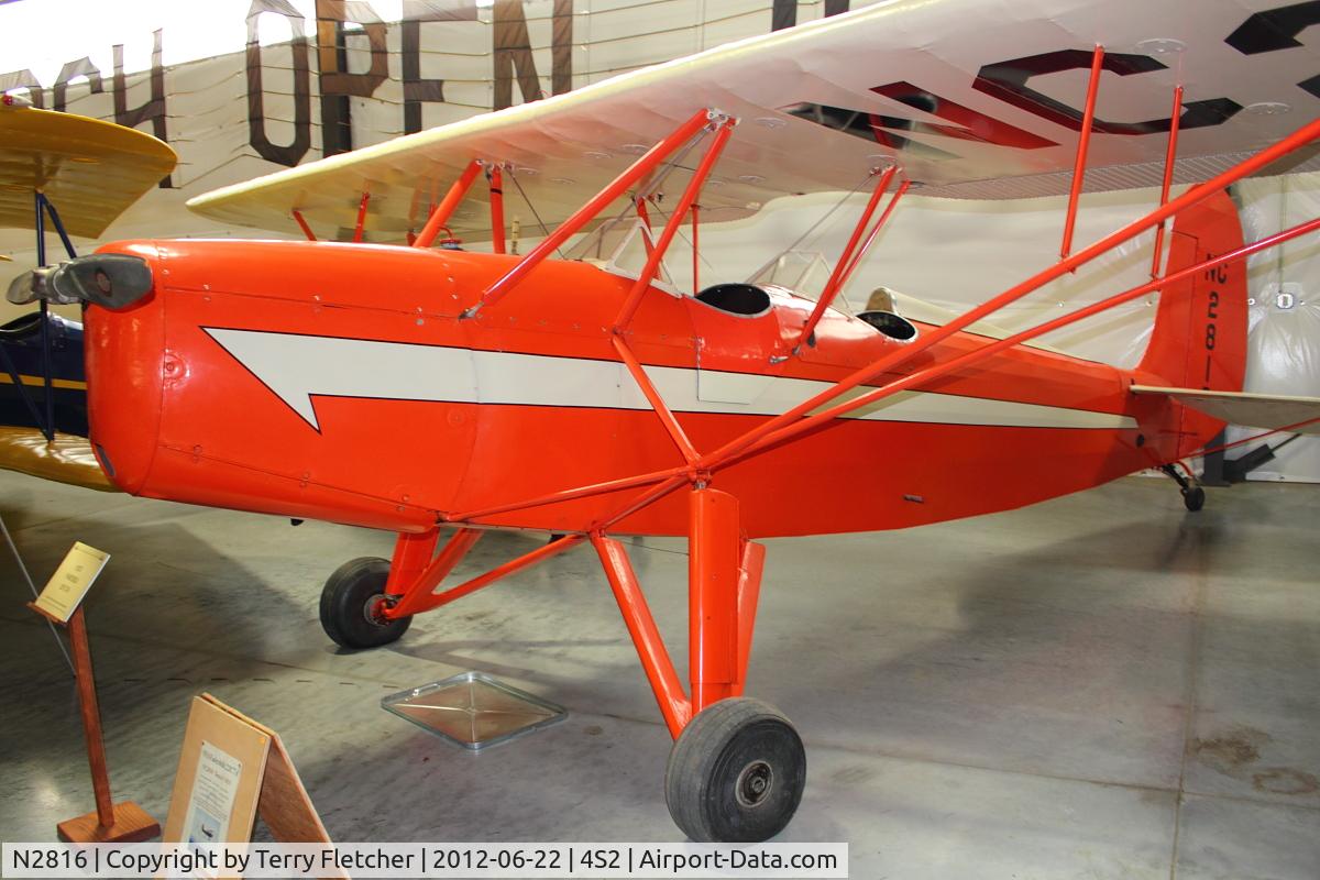 N2816, 1933 Fairchild 22 C7A C/N 1053, At Western Antique Aeroplane & Automobile Museum in Hood River , Oregon