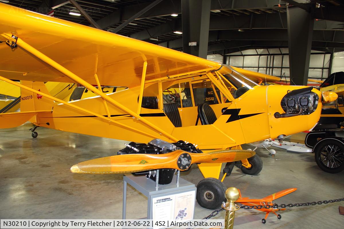 N30210, 1940 Piper J3C-65 Cub Cub C/N 4693, At Western Antique Aeroplane & Automobile Museum in Hood River , Oregon