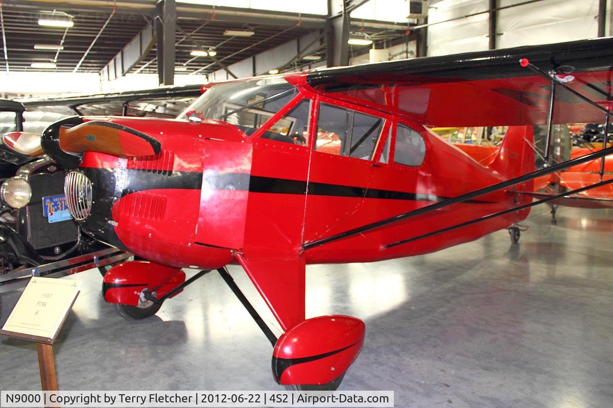 N9000, 1937 McClish Funk B C/N B-2, At Western Antique Aeroplane & Automobile Museum in Hood River , Oregon
