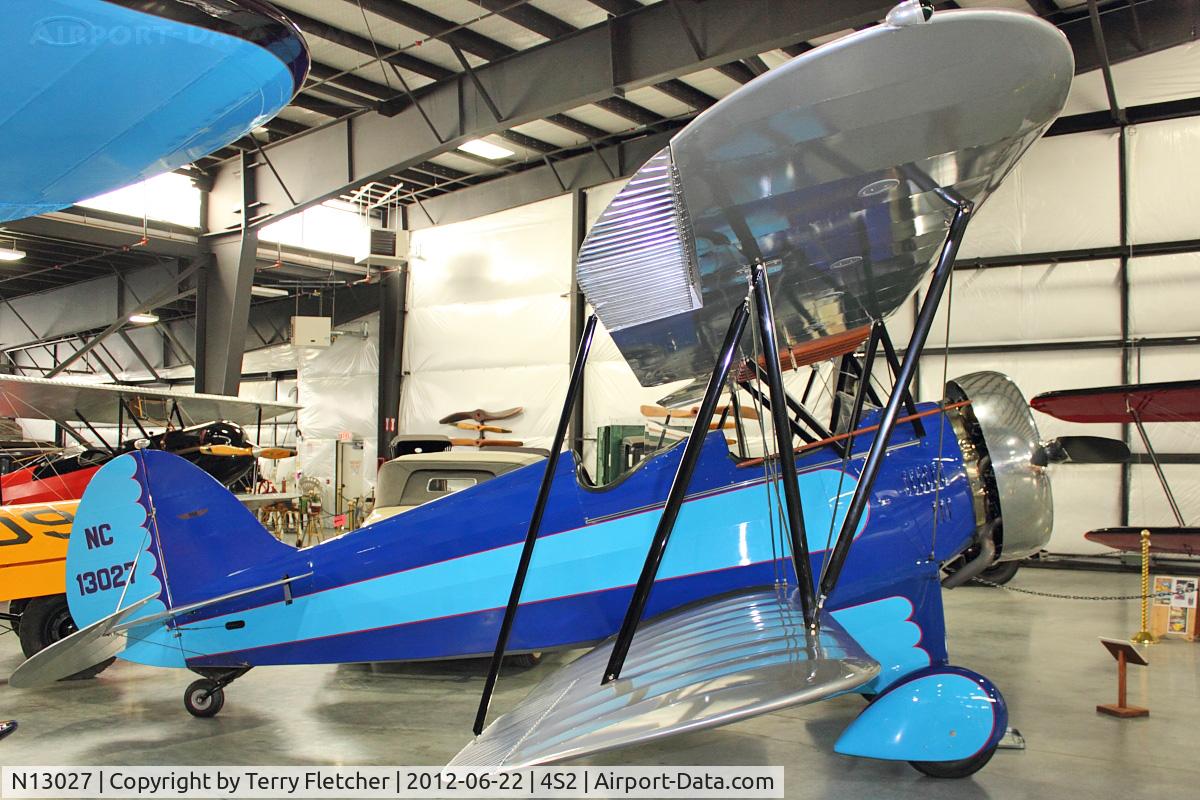 N13027, 1932 Waco UBF C/N 3660, A recent donation to the Western Antique Aeroplane & Automobile Museum in Hood River , Oregon