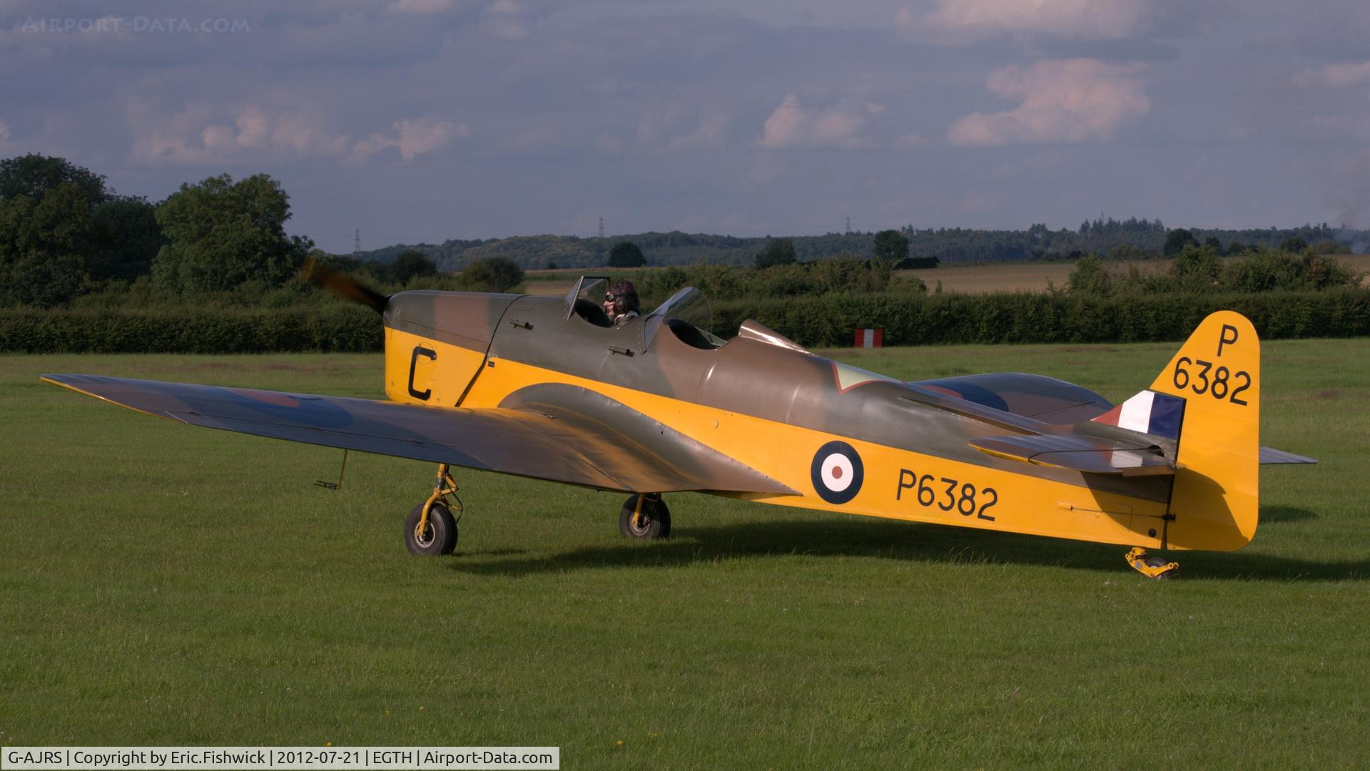 G-AJRS, 1939 Miles M14A Magister C/N 1750, 1. G-AJRS at Shuttleworth Sunset Air Display, July 2012