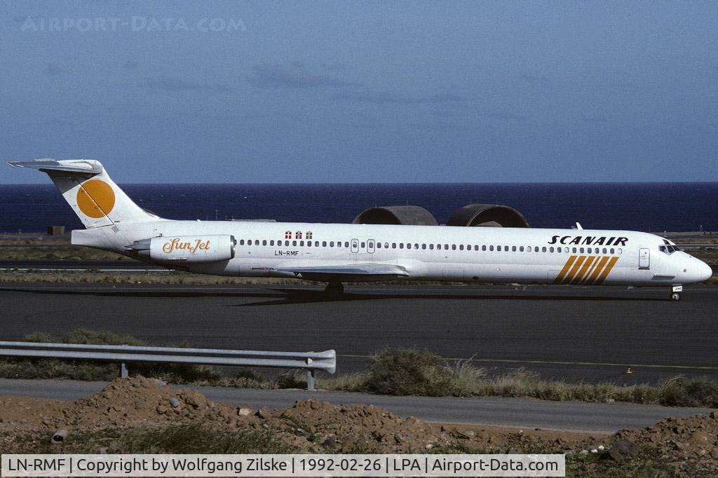 LN-RMF, 1987 McDonnell Douglas MD-83 (DC-9-83) C/N 49556, visitor