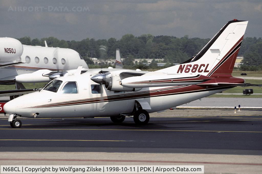 N68CL, 1981 Mitsubishi MU-2B-40 Solitaire C/N 448 S.A., visitor