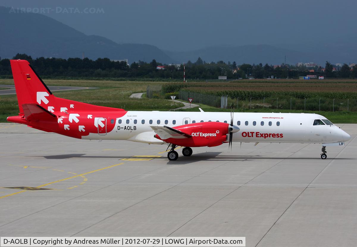 D-AOLB, 1994 Saab 2000 C/N 2000-005, Charter to Hanover