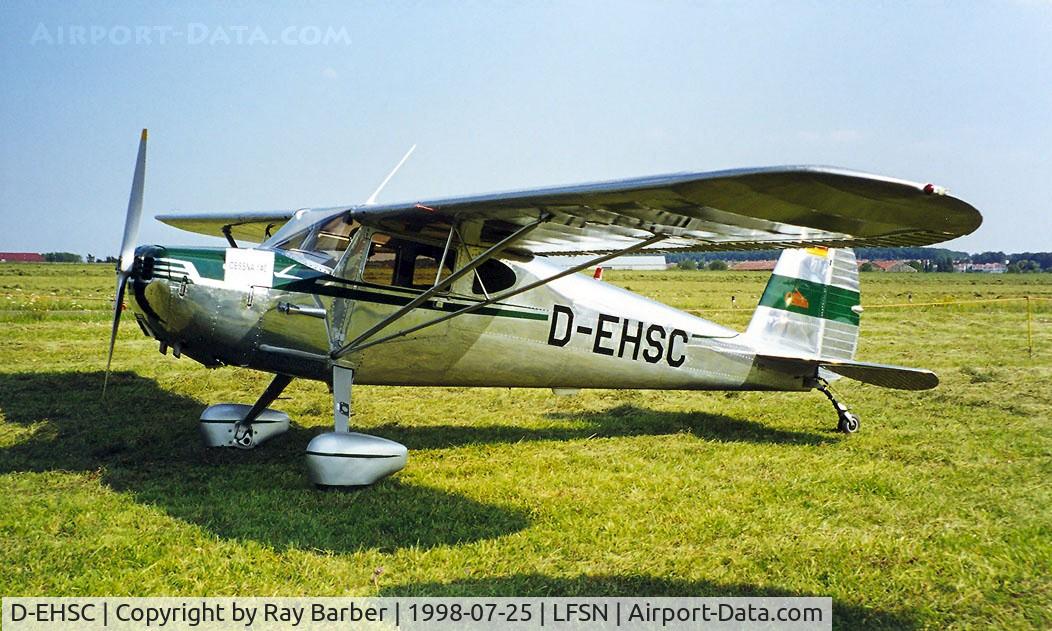 D-EHSC, Cessna 140 C/N 14442, Seen here.