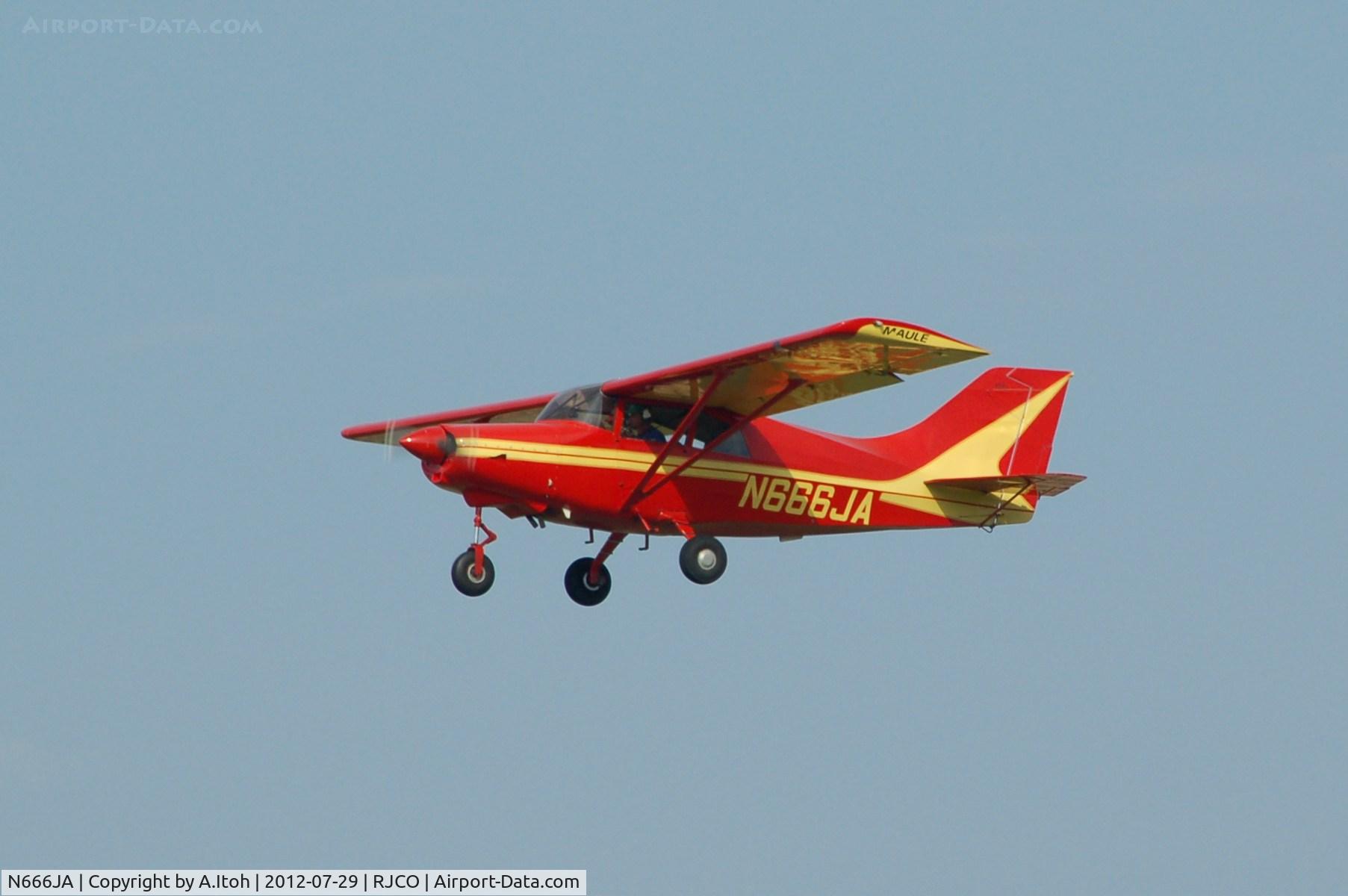 N666JA, 1997 Maule MXT-7-180A Star Rocket C/N 21023C, Okadama Airport Dep RWY24 