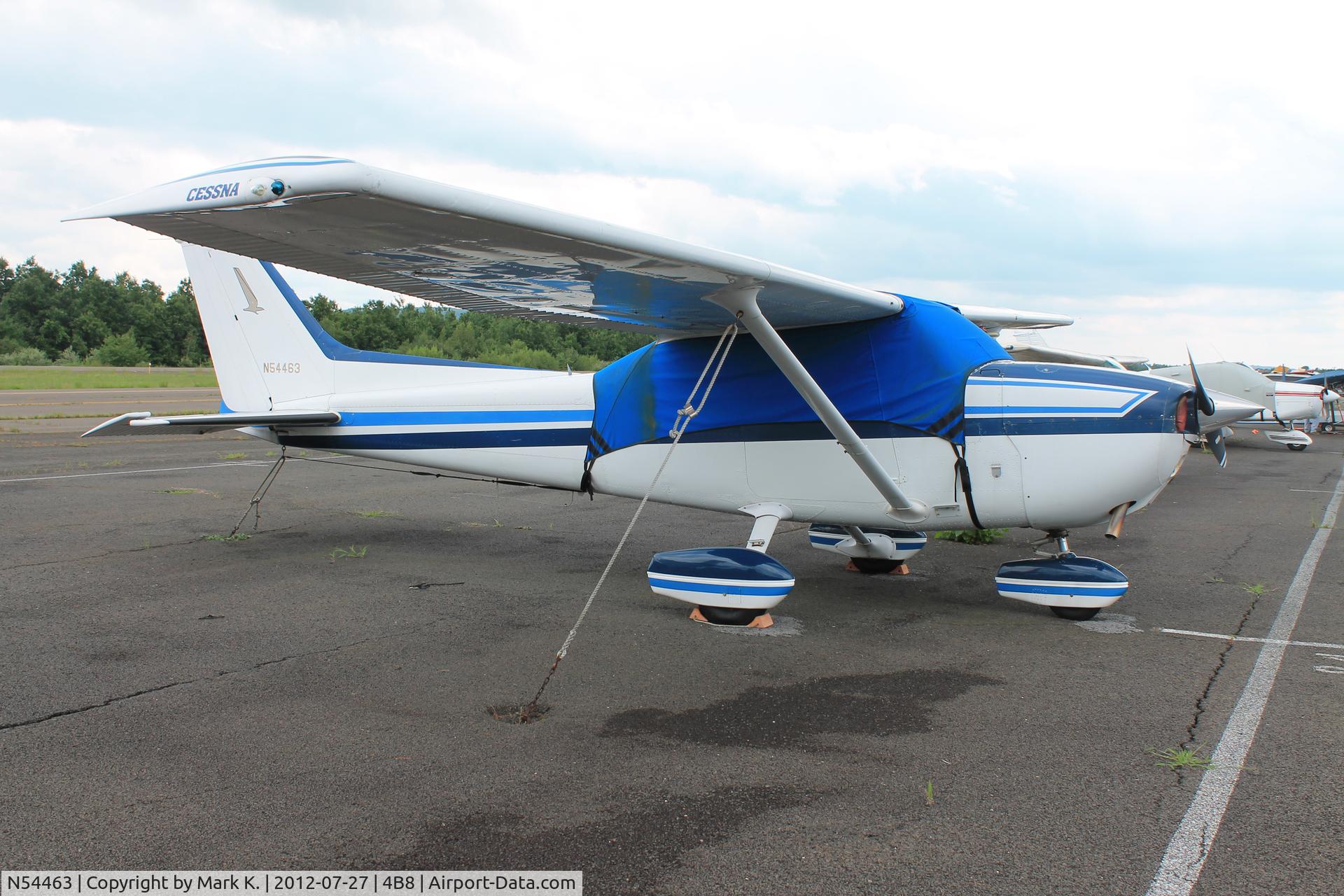 N54463, 1981 Cessna 172P C/N 17274979, N54463 parked at Robertson.