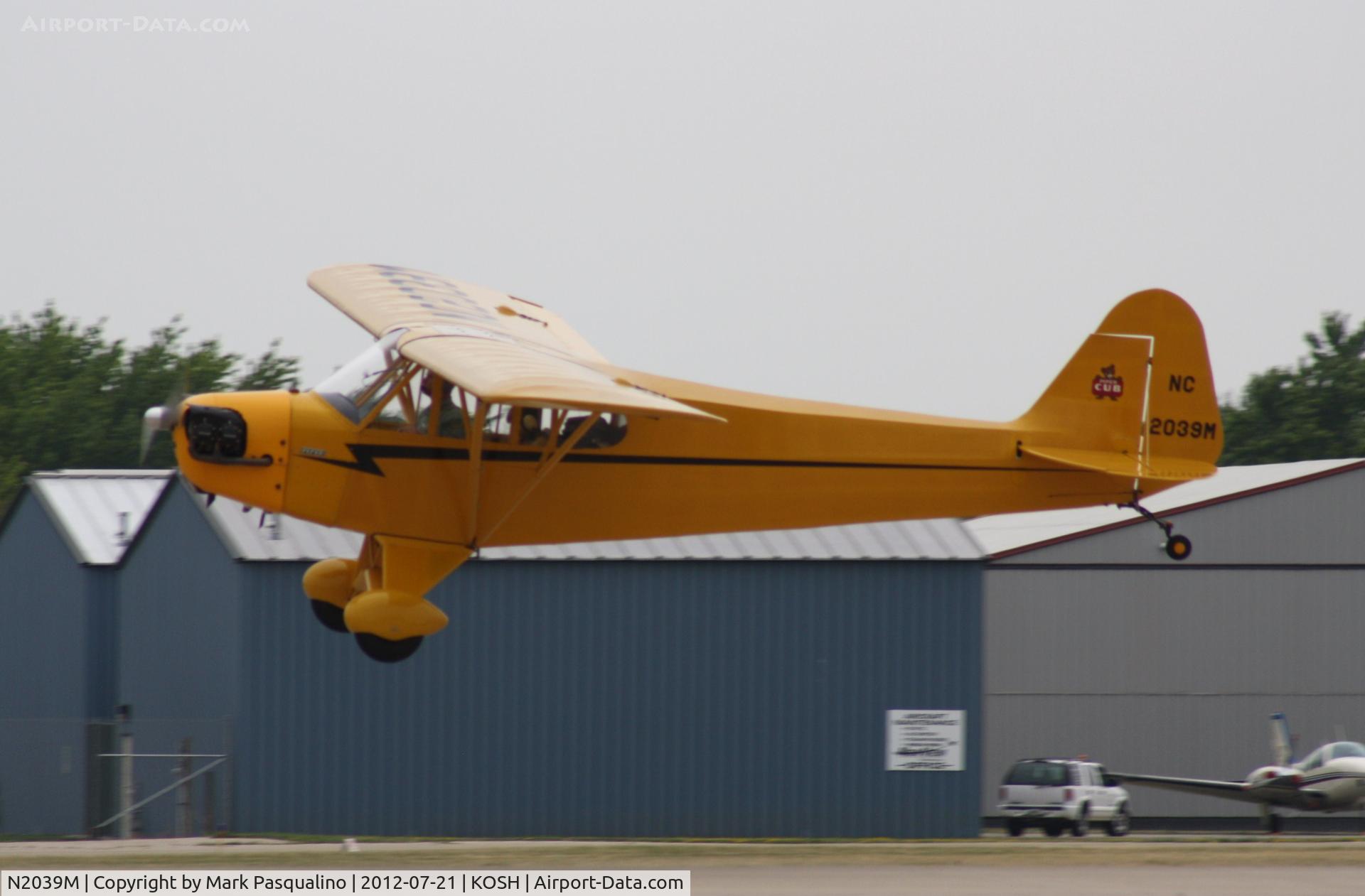 N2039M, 1946 Piper J3C-65 Cub Cub C/N 20807, Piper J3C-65