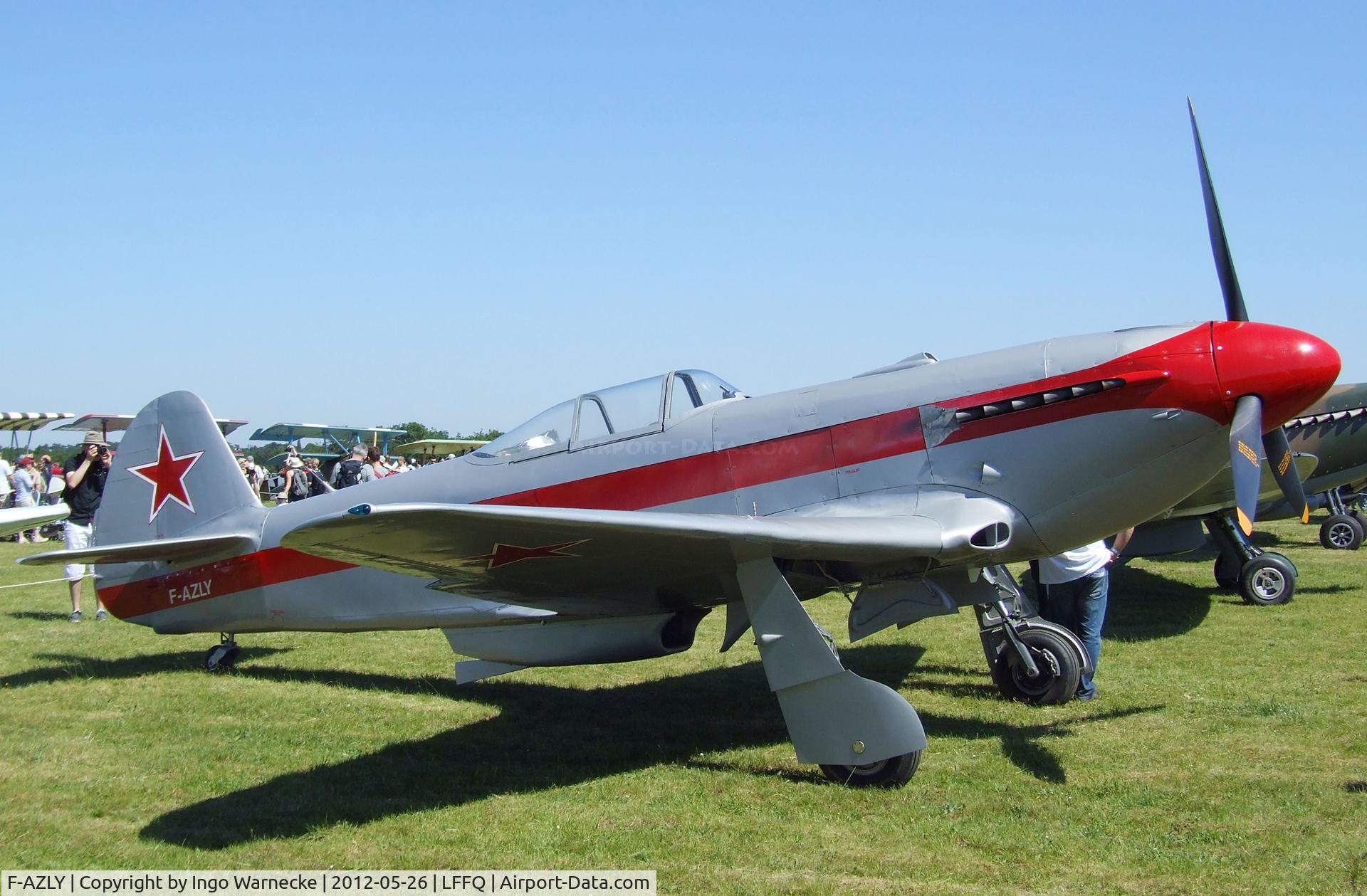 F-AZLY, Yakovlev Yak-3U C/N 172890, Yakovlev Yak-3U at the Meeting Aerien 2012, La-Ferte-Alais