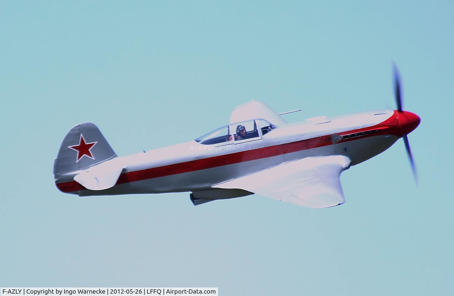 F-AZLY, Yakovlev Yak-3U C/N 172890, Yakovlev Yak-3U at the Meeting Aerien 2012, La-Ferte-Alais