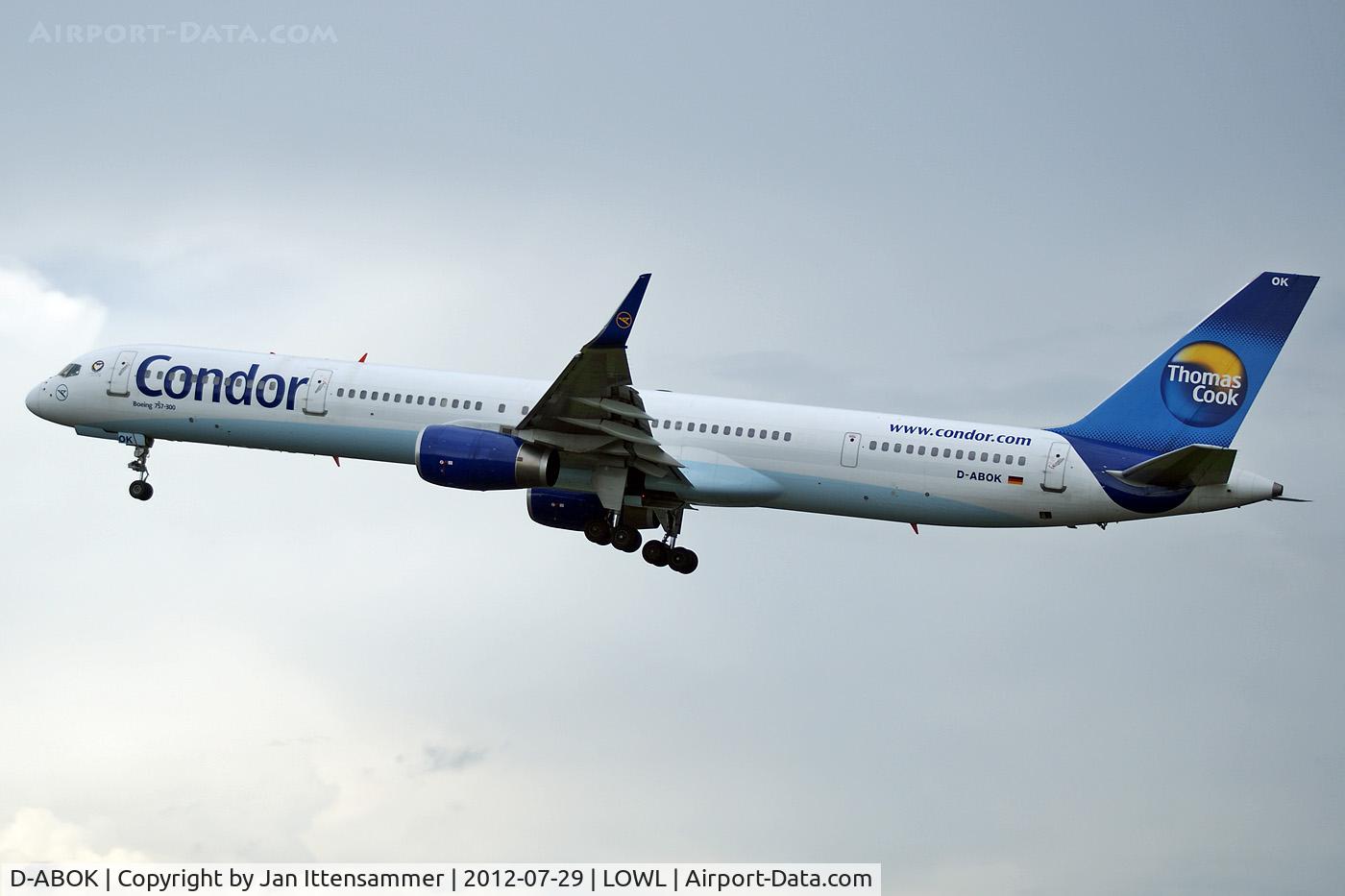 D-ABOK, 2000 Boeing 757-330 C/N 29020, D-ABOK @ LOWL