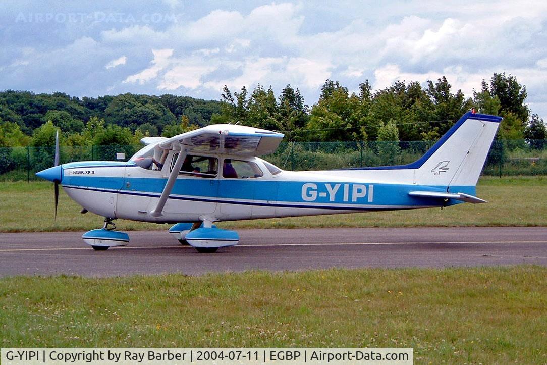 G-YIPI, 1977 Reims Cessna FR172K Hawk XP C/N 0616, Seen here.