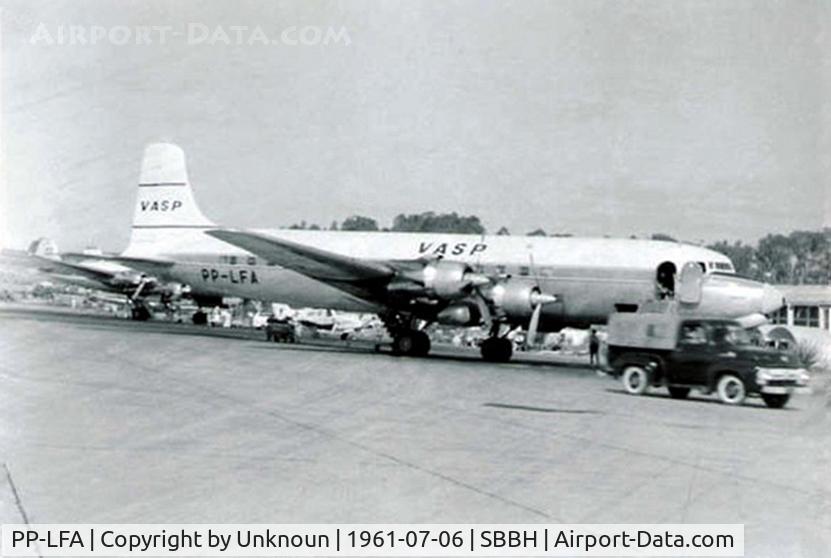 PP-LFA, 1958 Douglas DC-6A C/N 45527, VASP after Panair do Brasil