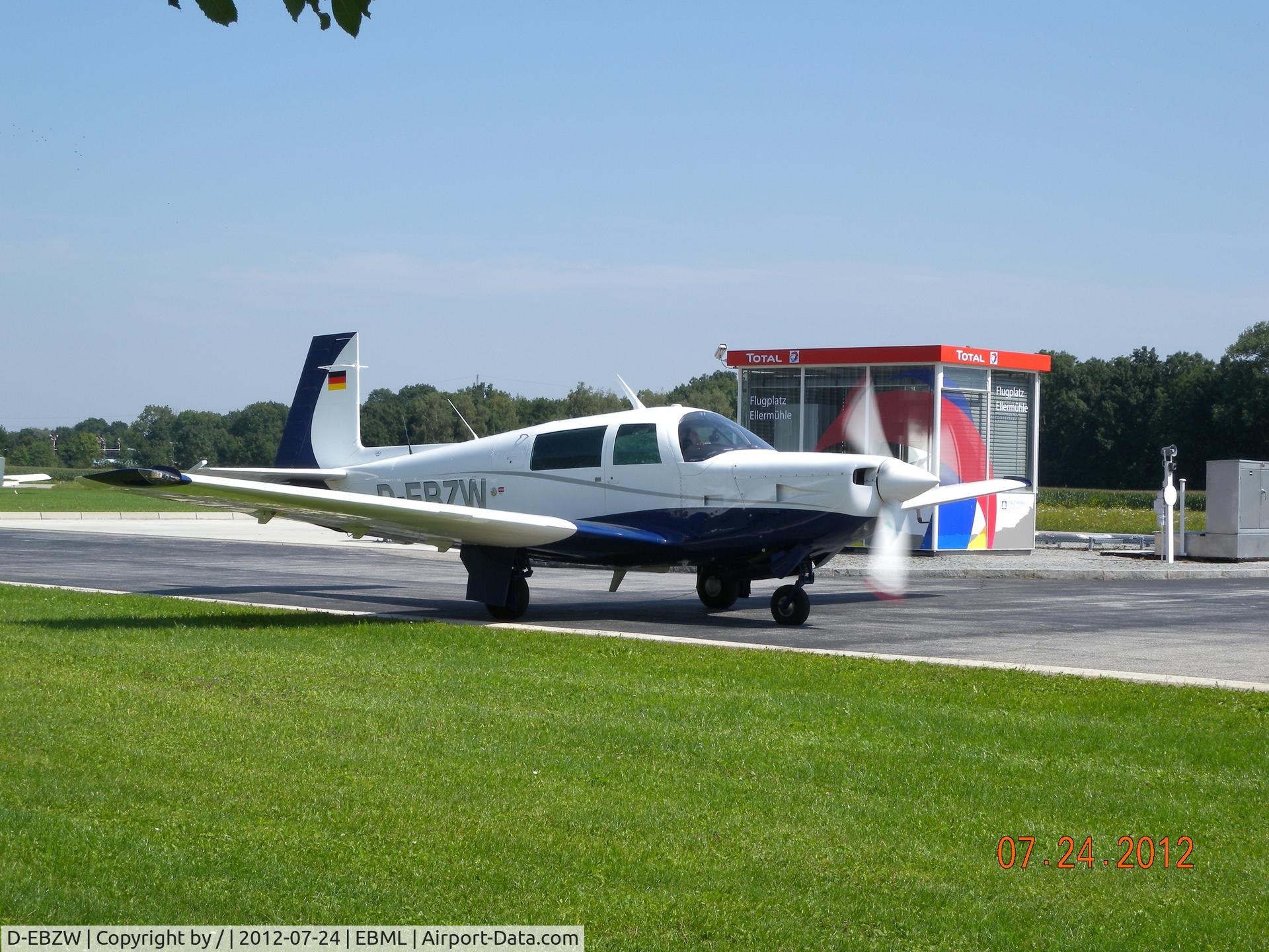 D-EBZW, 1980 Mooney M20K 231 C/N 25-0385, /