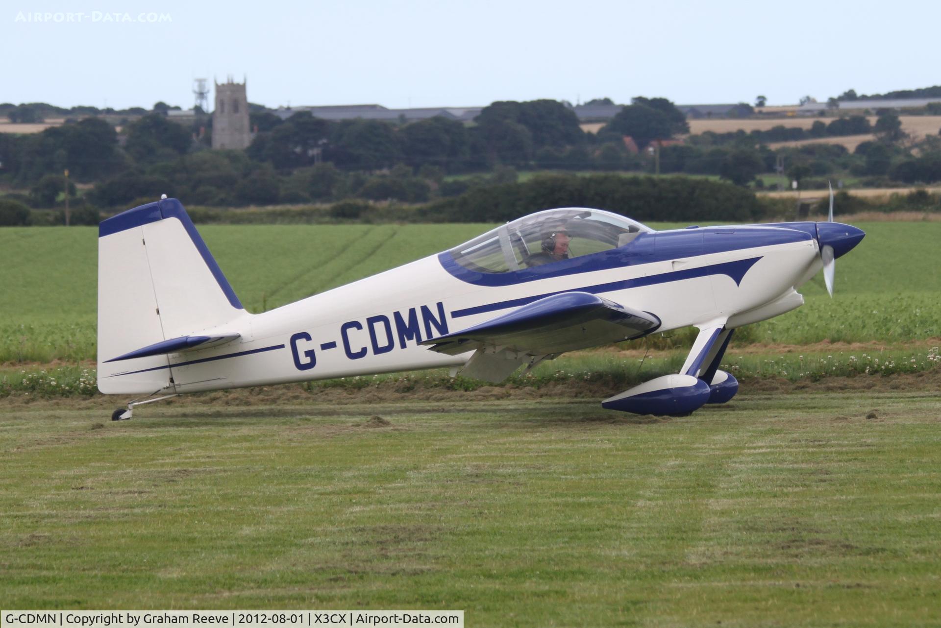 G-CDMN, 2007 Van's RV-9 C/N PFA 320-14108, Just arrived.