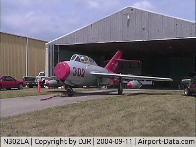 N302LA, Mikoyan-Gurevich MIG 15UTI C/N 1A3302, Mig 15 UTI