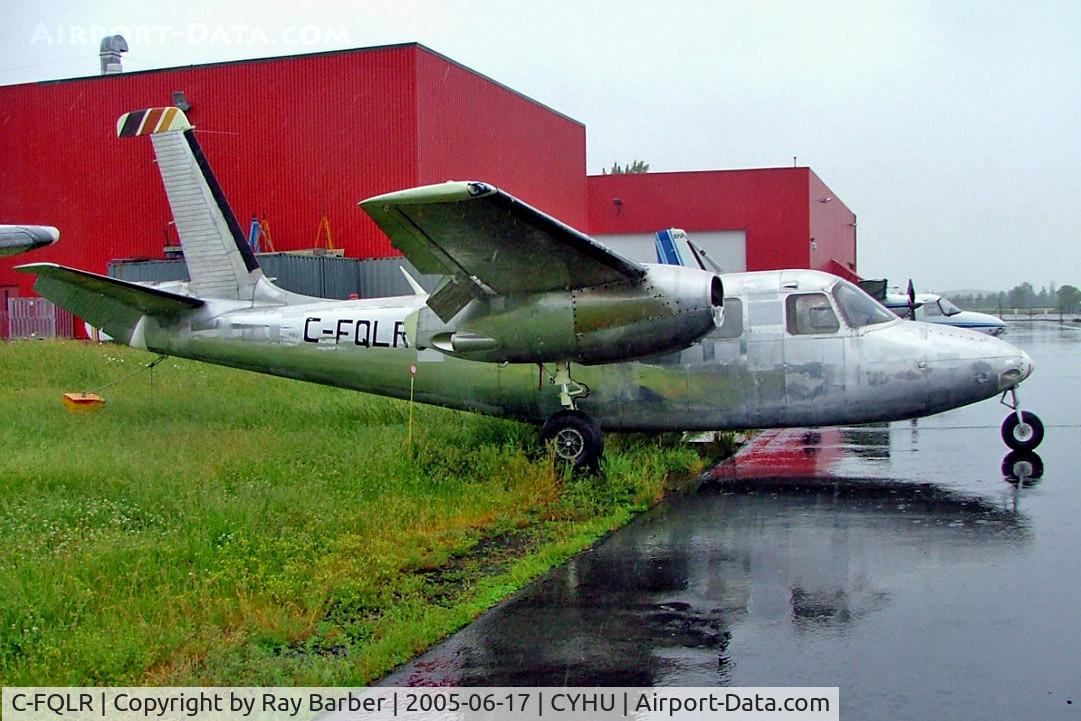 C-FQLR, 1957 Aero Commander 680 C/N 680 533 202, Rockwell Commander 680 [533-202] St. Hubert~C 17/06/2005. Seen here and is a instructional airframe.