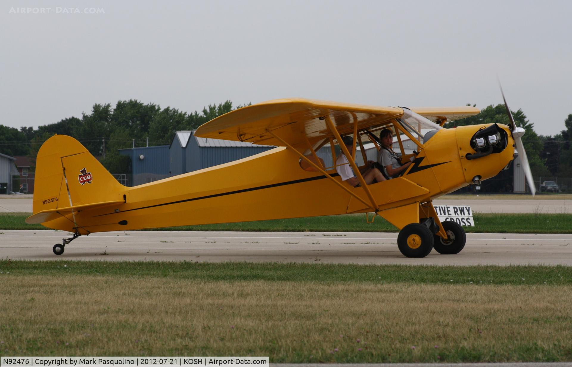N92476, 1946 Piper J3C-65 Cub C/N 16946, Piper J3C-65