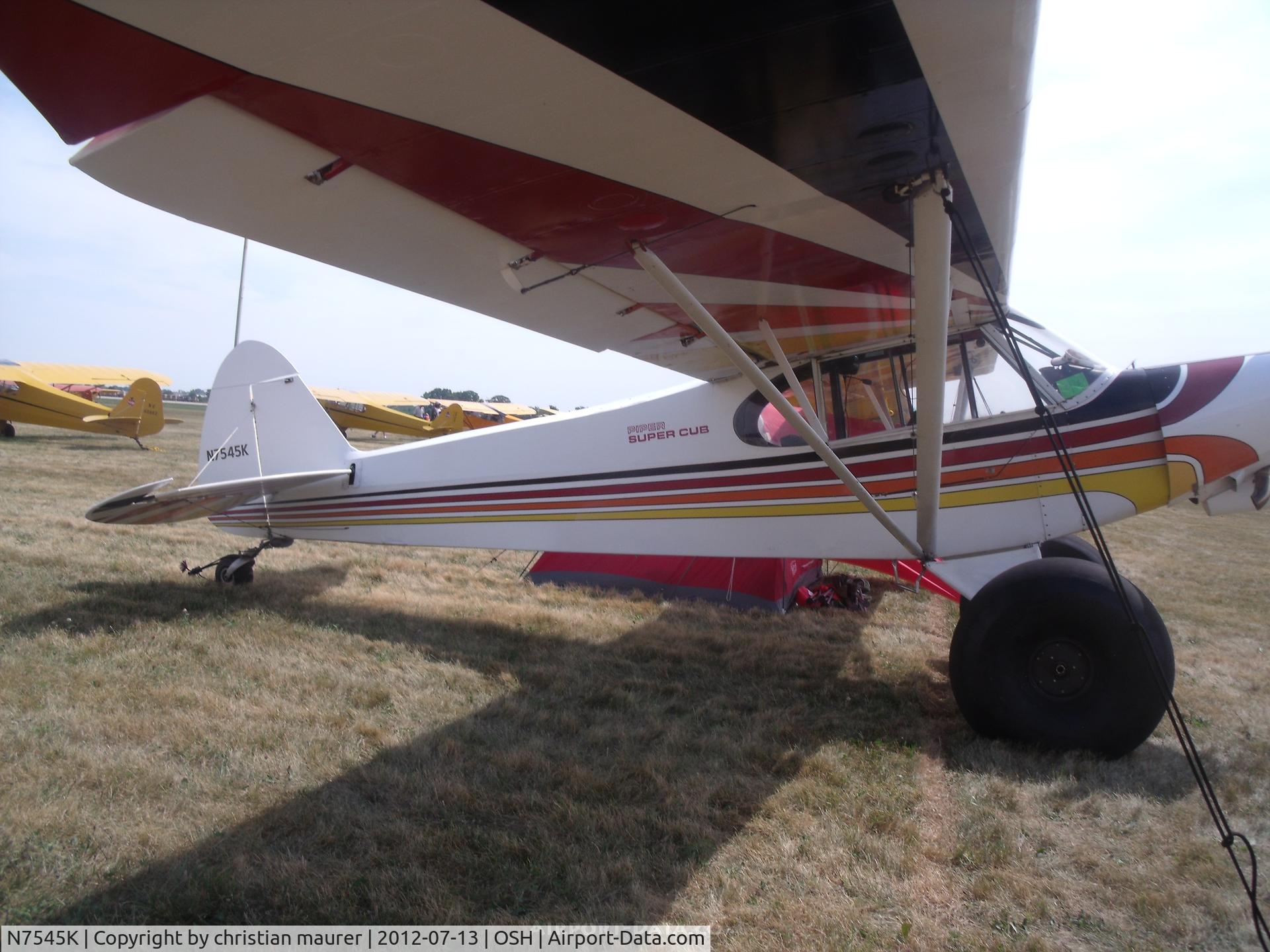 N7545K, 1950 Piper PA-18-105 Super Cub C/N 18-261, very nice cub