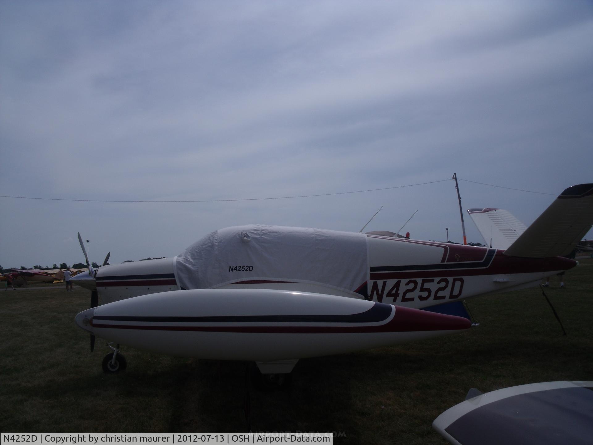 N4252D, 1956 Beech G35 Bonanza C/N D-4469, beech