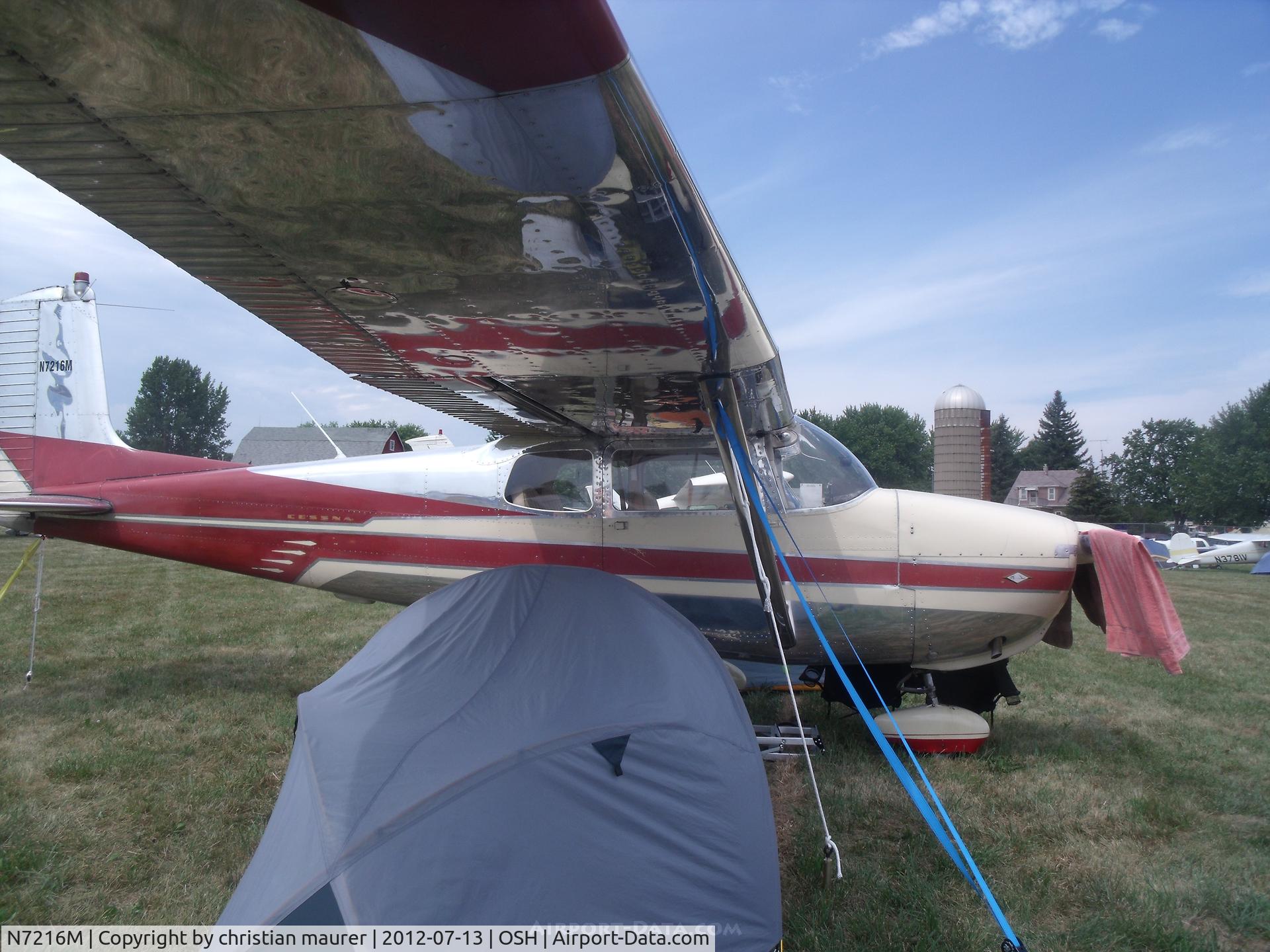 N7216M, 1958 Cessna 175 Skylark C/N 55516, cessna 175