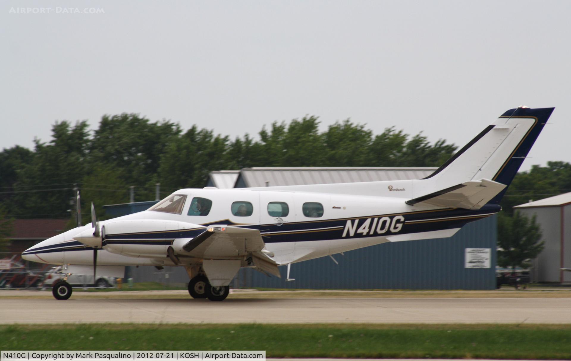 N410G, 1982 Beech B-60 Duke C/N P-596, Beech B60